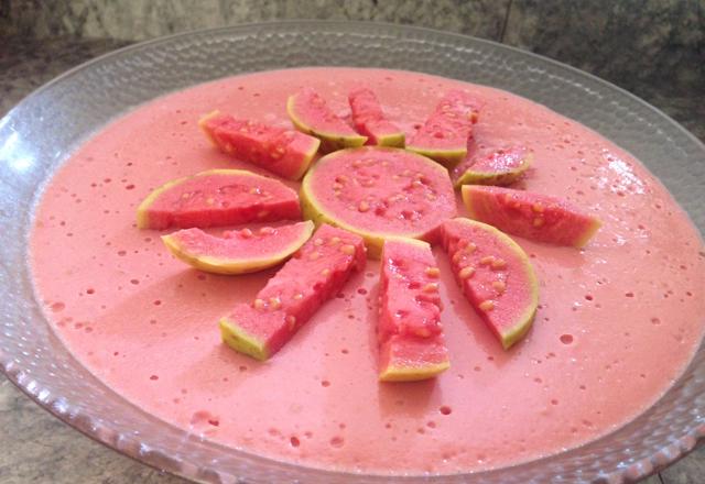 Mousse de goiaba
