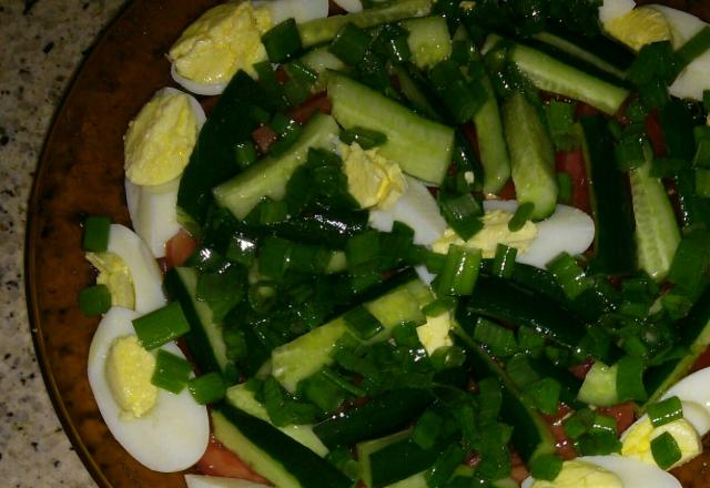 Salada de ovos