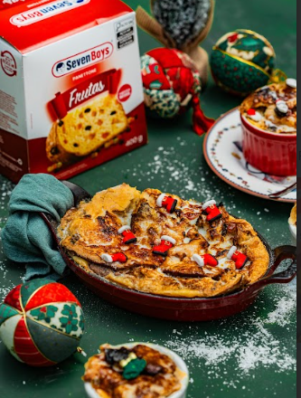 Pudim de panettone