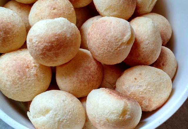Pão de queijo sem óleo