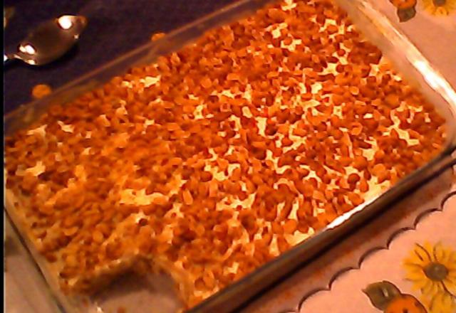 Torta de bolacha rápida