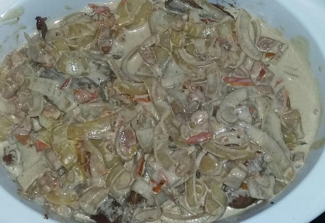 Bife com molho surpresa