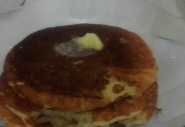 Massa básica de panqueca americana