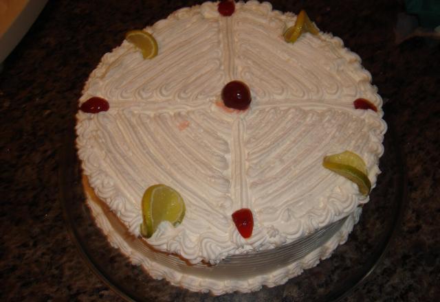 Torta gelada de limão