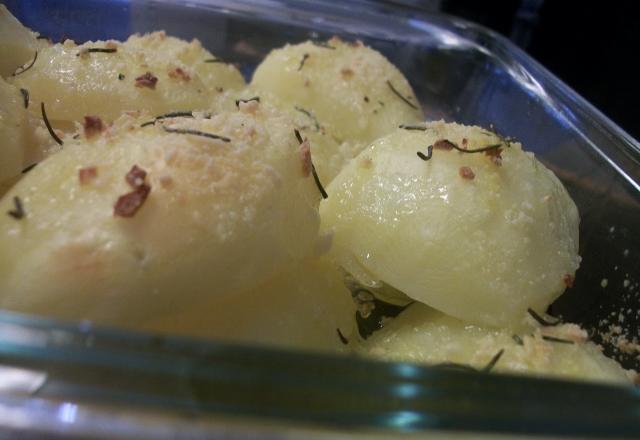Batatas ao forno com alecrim