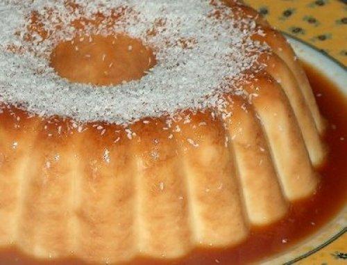 Pudim de coco