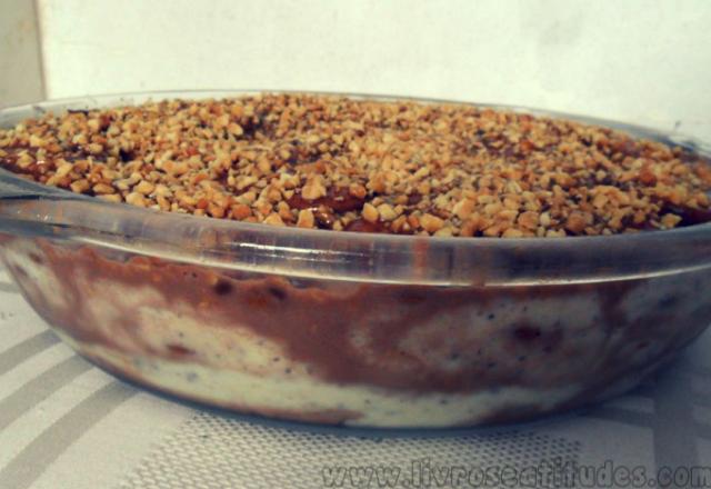Pavê brasileirinho com brigadeiro