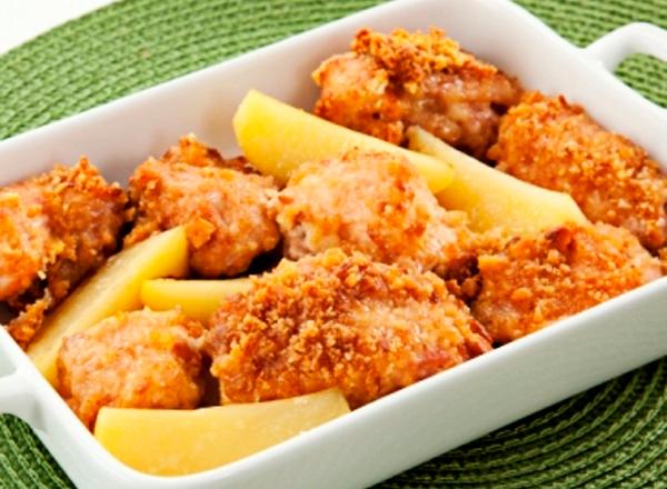 Frango empanado