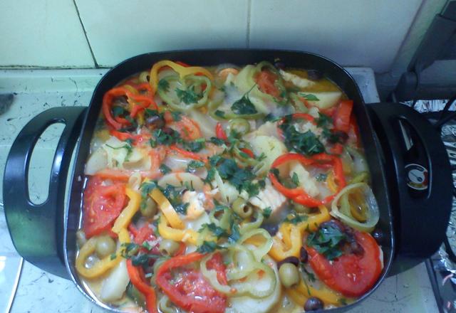 Moqueca de bacalhau