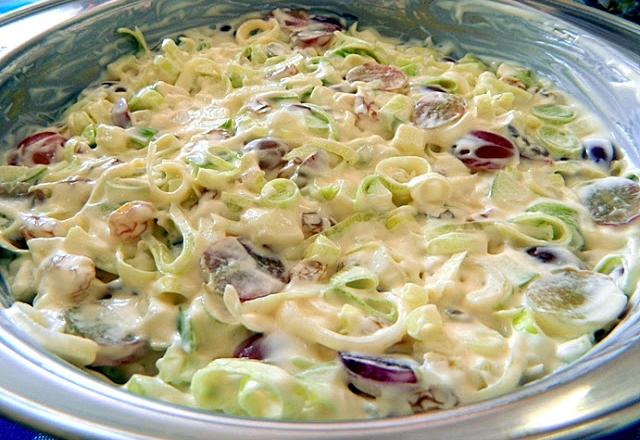 Salada de alho-poró