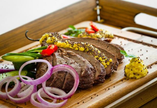 Picanha com mostarda