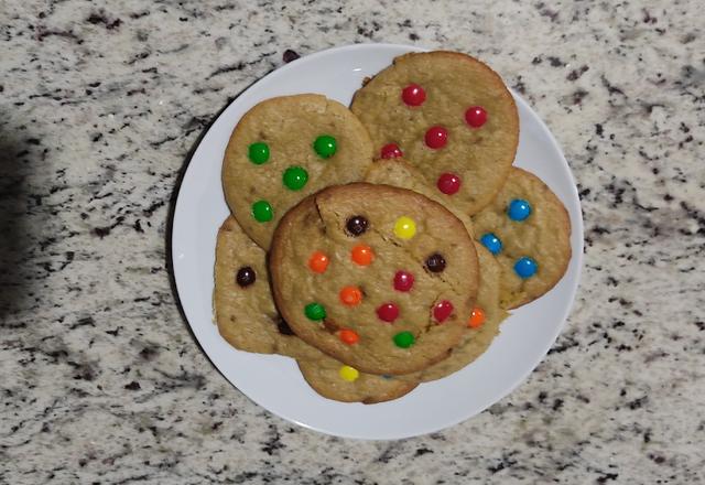 Cookie americano com açúcar mascavo