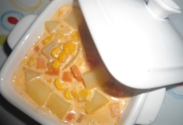 Estrogonofe de legumes vegetariano