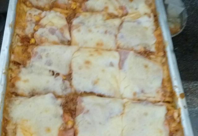 Lasanha de carne moída