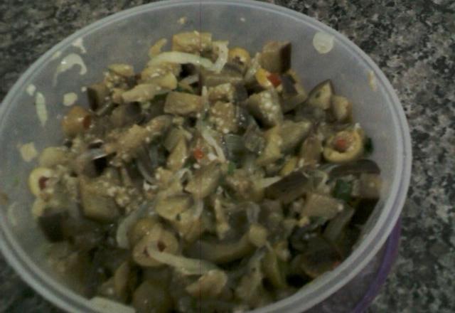 Salada de berinjela