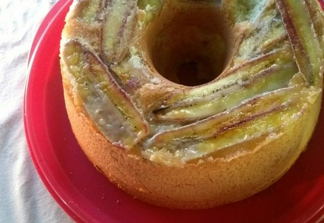 Bolo de banana sem fermento
