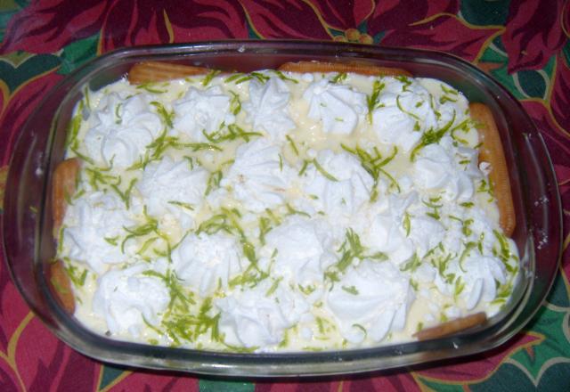 Pavê de limão rápido