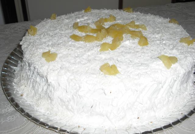 Torta de abacaxi deliciosa