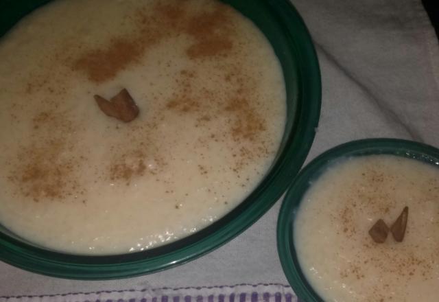Arroz doce de panela de pressão