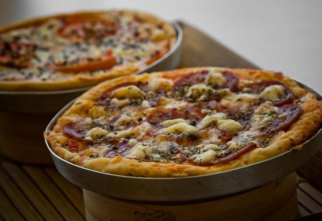 Massa para pizza de liquidificador