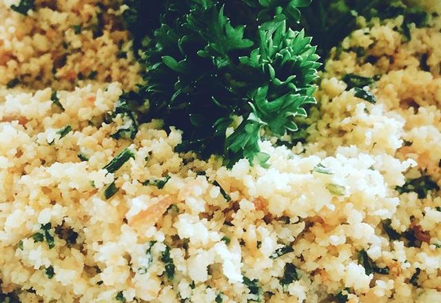 Farofa low carb de bacon