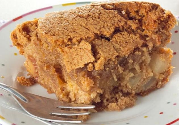 Torta de maçã com casquinha crocante
