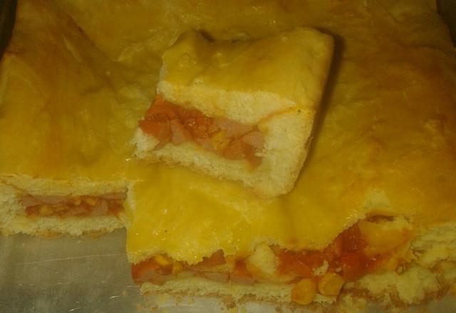 Cachorro quente de tabuleiro