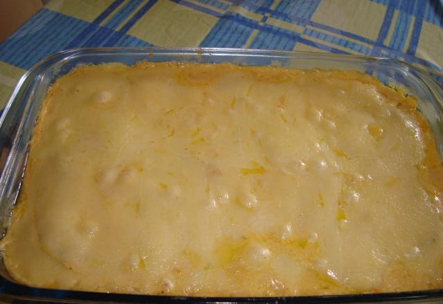 Batata gratinada
