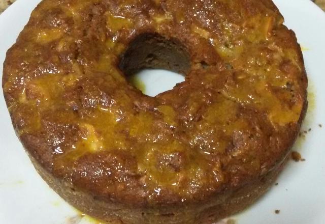Bolo de maçã light