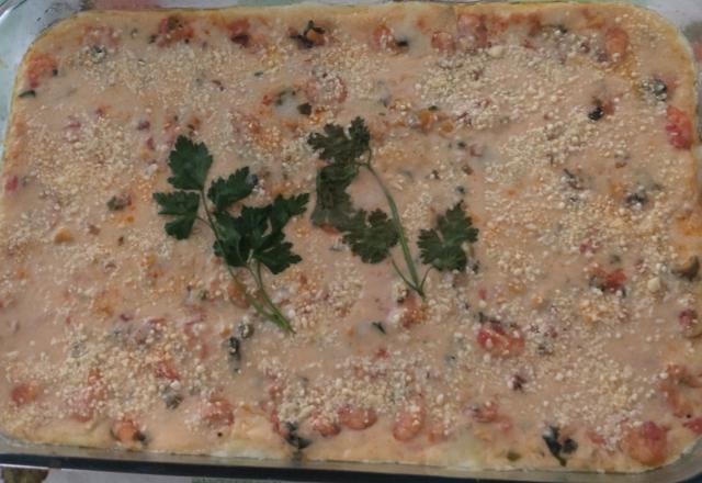 Souflé de camarão