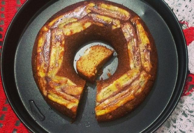 Bolo de banana diet