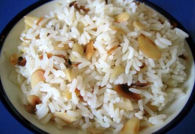 Arroz com amendoas