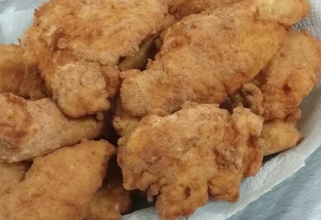Filé de peito de frango à milanesa