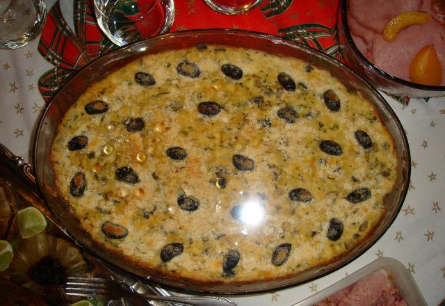Torta de bacalhau da Vanuza