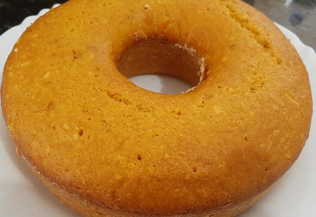 Bolo de abóbora com coco