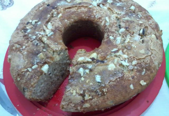Bolo de banana integral