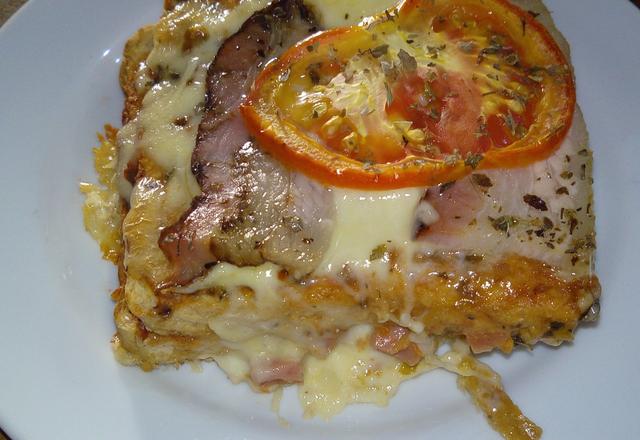 Sanduíche de forno 
