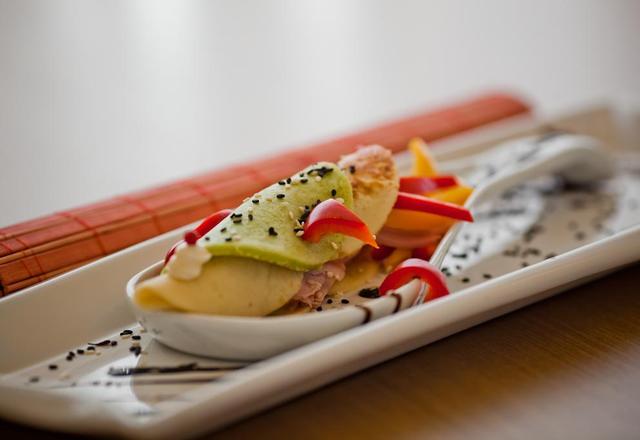 Panqueca de calabresa da Grasy