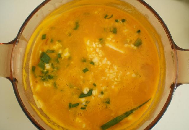 Sopa (creme) de abóbora
