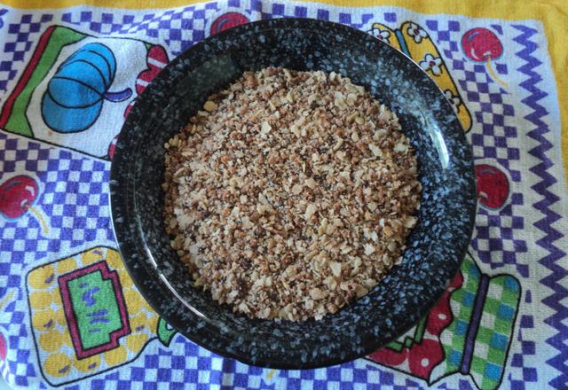Farofa de soja texturizada