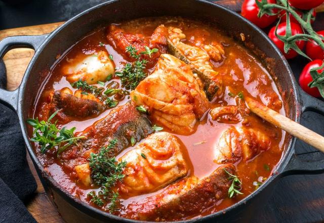 Peixe ensopado