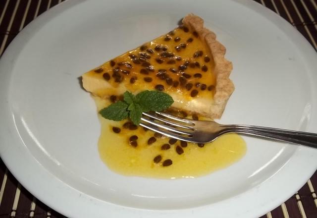 Torta mousse de maracujá