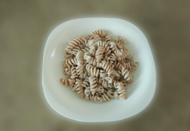 Macarrão integral com 3 queijos (mac and cheese)
