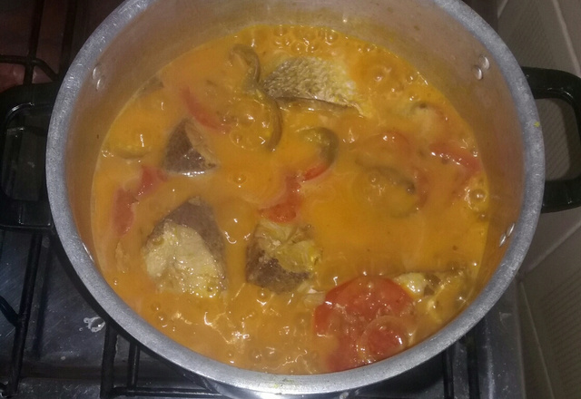 Moqueca de corvina