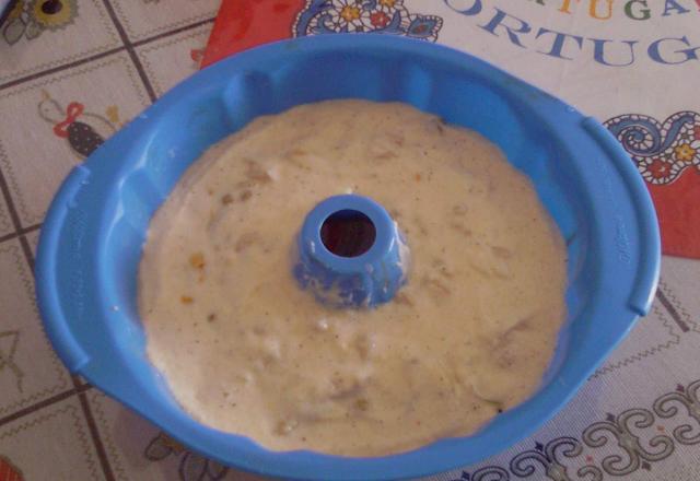 Bolo salgado fácil e prático