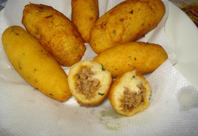 Bolinho de aipim da Aguida