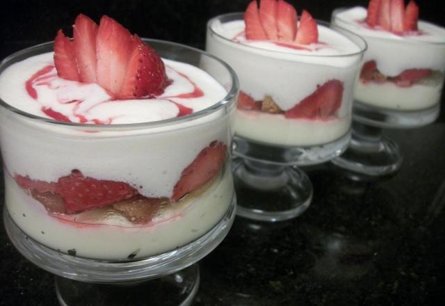 Pavê de morango