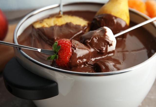 Fondue de chocolate