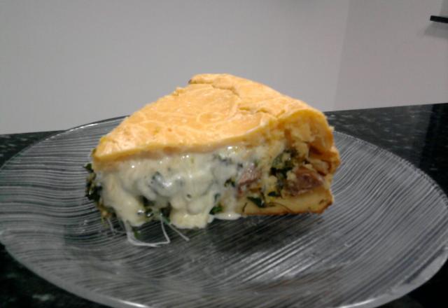 Torta de liquidificador de Brócolis da Élida