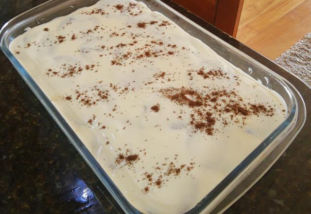 Torta de bolacha de café
